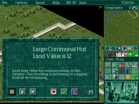 
											Land value