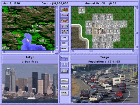 
											Main playing screen