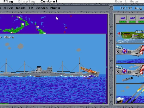 
											American Ship Attack
