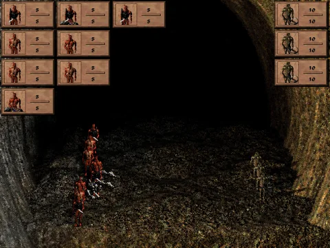 
											Battles are fully automated, like in the Warlords series, but they are animated and show the progress in real time.