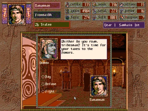 
											Early Oppression. The Fomors will constantly require tribute, lest you wish to earn their wrath.