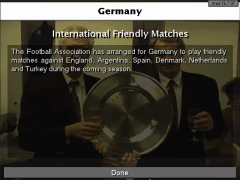 
											Getting updates on other friendly matches.