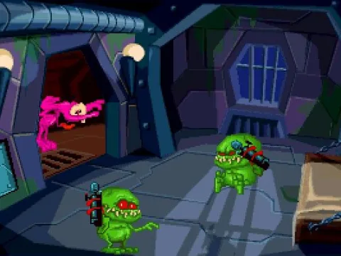 
											Chewy is captured by the Borx, but he has to save Clint, so he must escape.