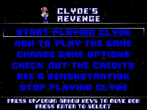 
											Menu Screen
