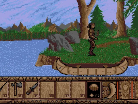 
											Should I get in the canoe or just hoof it. (VGA)