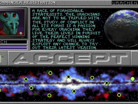 
											Race Selection from aliens and humans