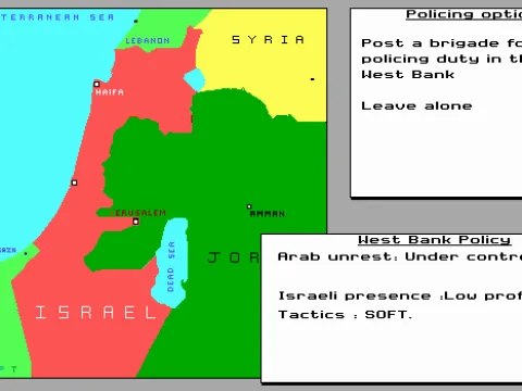 
											Dealing with the Palestinian problem