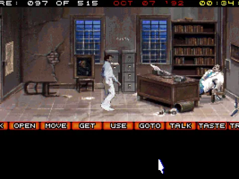
											The sanitarium's chief is an alcohol addict. Good that you awakened before operation!