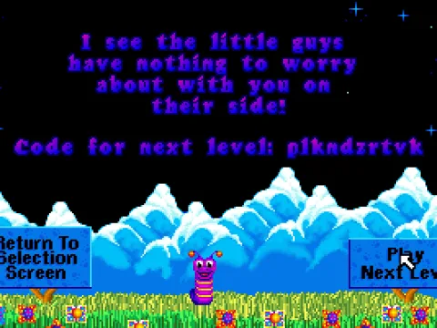 
											You change the Worms