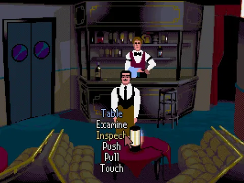 
											The commands you get to choose depend on the object you click on.