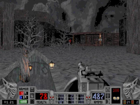 
											The dark Carpathian swamps...