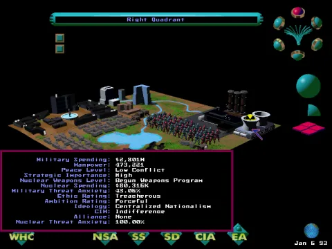 
											Iraq: Nuclear weaponry information. Uh, nope no nukes here. What? They still haven't found any WMDs? What US invaded Iraq for WMDs? What Saddam Hussein is already executed and still no WMDs?