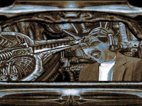 
											1st day - Alien embryo is being implanted in Mike Dawson's brain