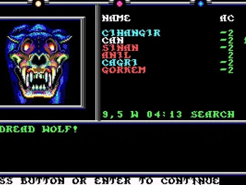 
											Attacking Dreadwolf