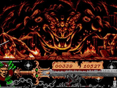 
											The end of level Rocnos