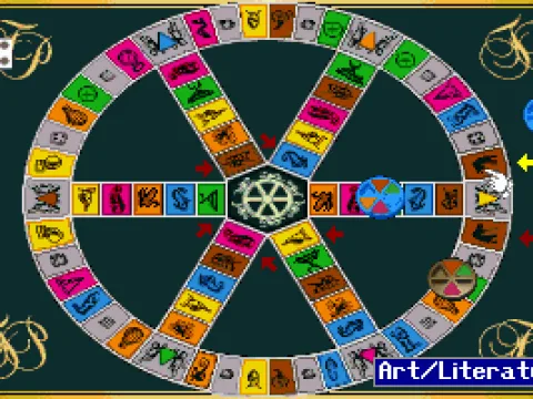
											The famous board