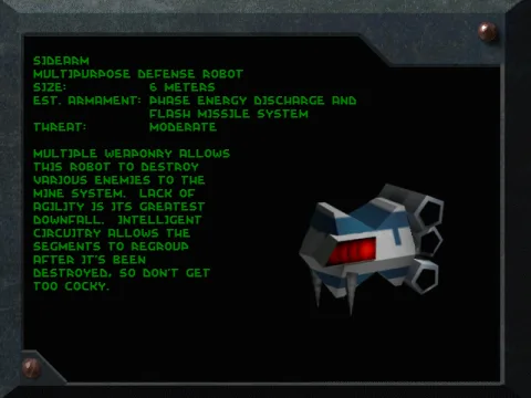 
											One of the new robots of Descent 2