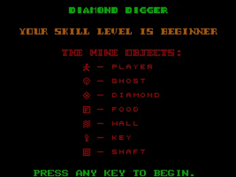 
											The mine objects.