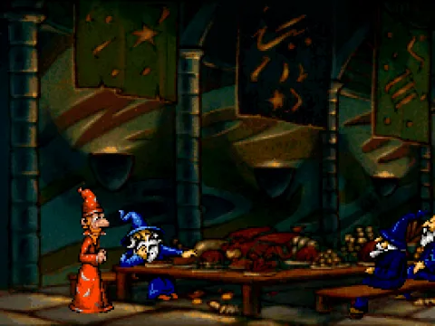 
											The wizard's feast!