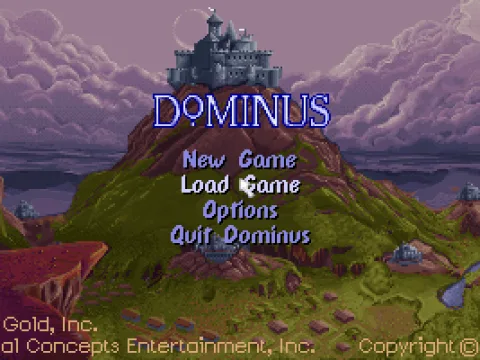 
											Menu Screen