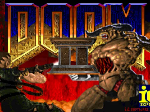 
											Game title screen