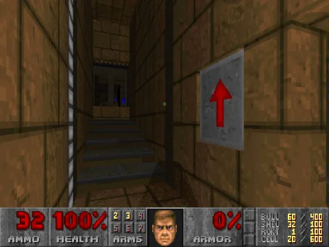 
											Some minimal textures additions like this arrow