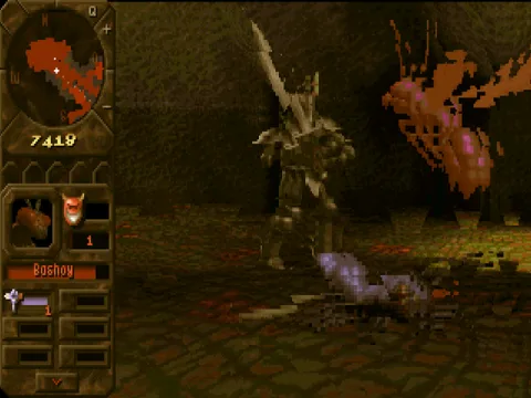 
											The final battle of each level: The local knight approaches. Send your creatures to stop him!