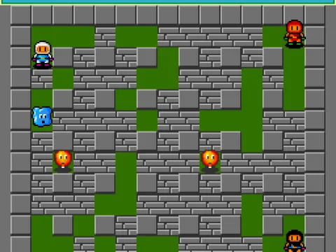 
											Multiplayer game always has the same level size and textures.