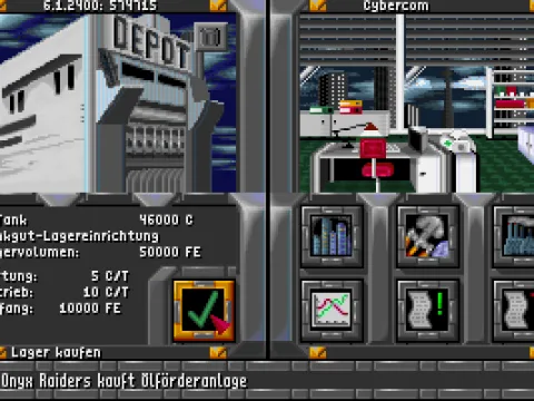 
											Buying a depot for my oil