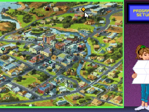 
											Town map