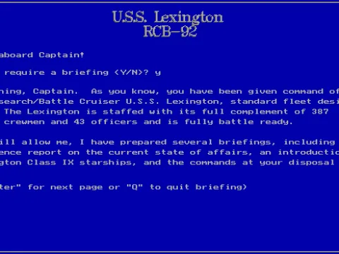 
											Before the game starts there is an optional briefing