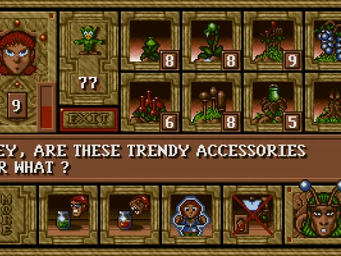 
											Buying herbs.