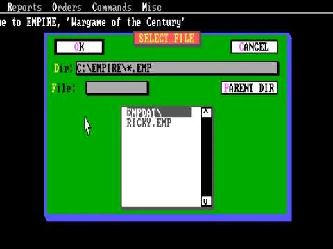 
											Load a saved game.