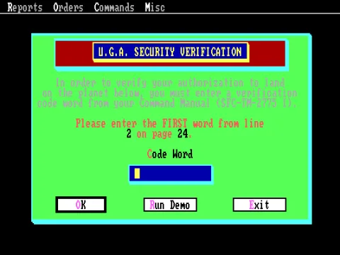 
											The lame-o copy protection.