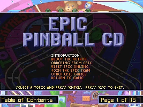 
											CD readme menu