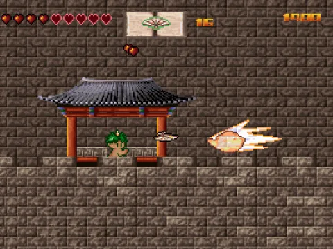 
											Throwing a shell.