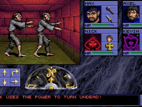 
											Against creepy creatures  (in-game shot -3)
