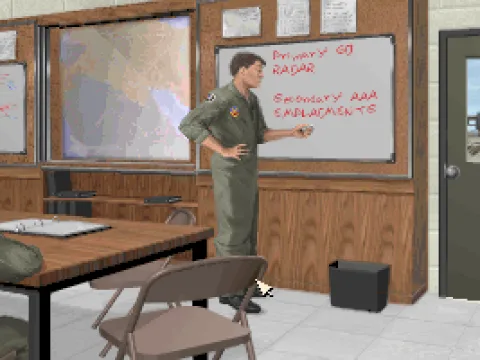 
											Briefing room