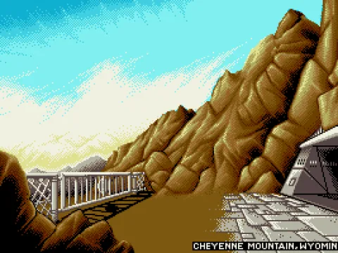 
											Cheyenne Mountain, Wyoming, USA (VGA)