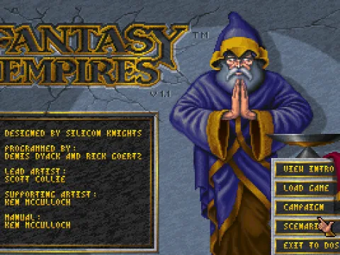
											Menu Screen