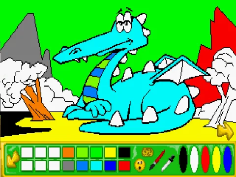 
											Coloring game