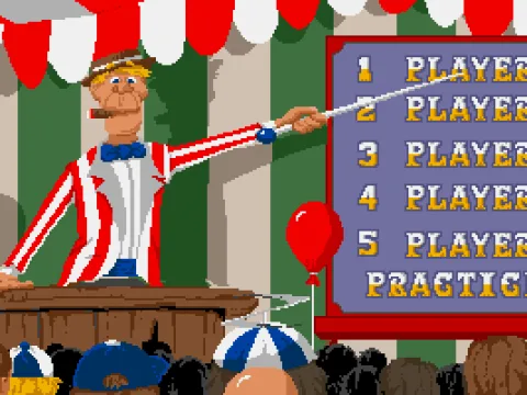 
											The menu screen