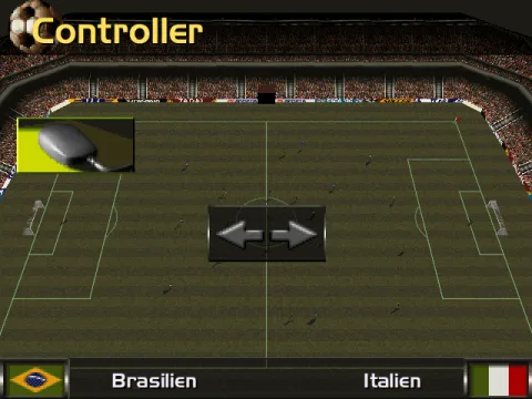 
											In-game controller selection: move each controller in the direction of the desired team