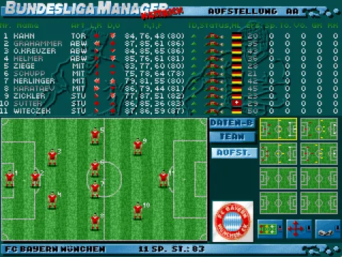 
											Formation screen
