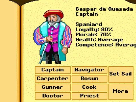 
											Review your crew before setting sail