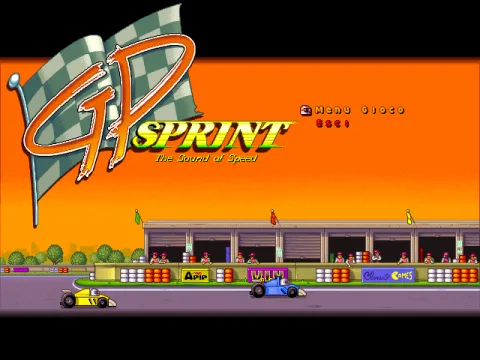 
											Game start menu