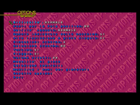 
											Options menu