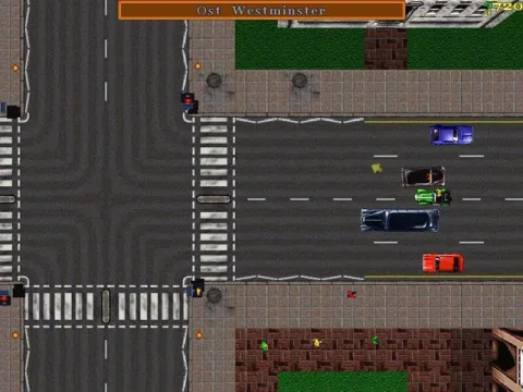 
											If you are skilled enough, you can drive between the traffic.