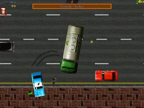 
											This vehicle is not just good for blocking streets, it also makes a big explosion.