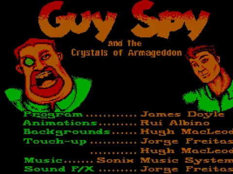 
											Opening credits (CGA)